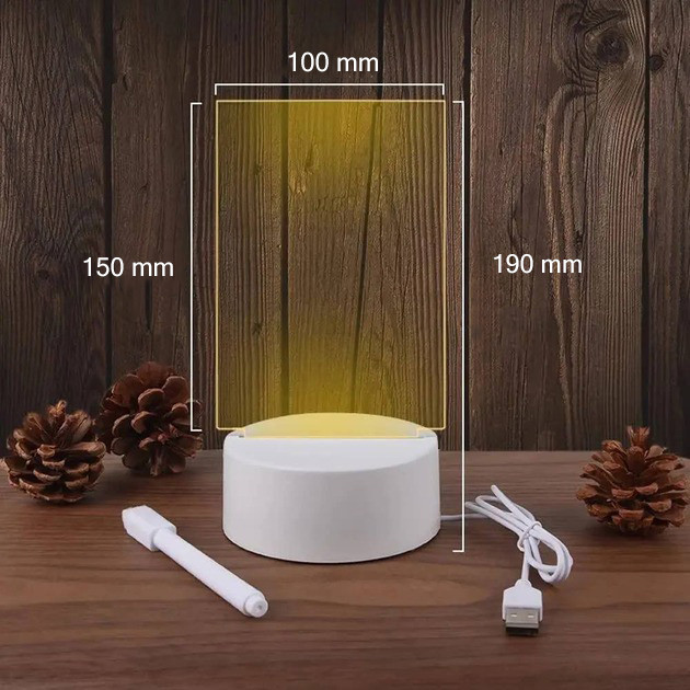 Лампа-планер LED 3D visualization lamp Bambi 3DLED планшет для рисования