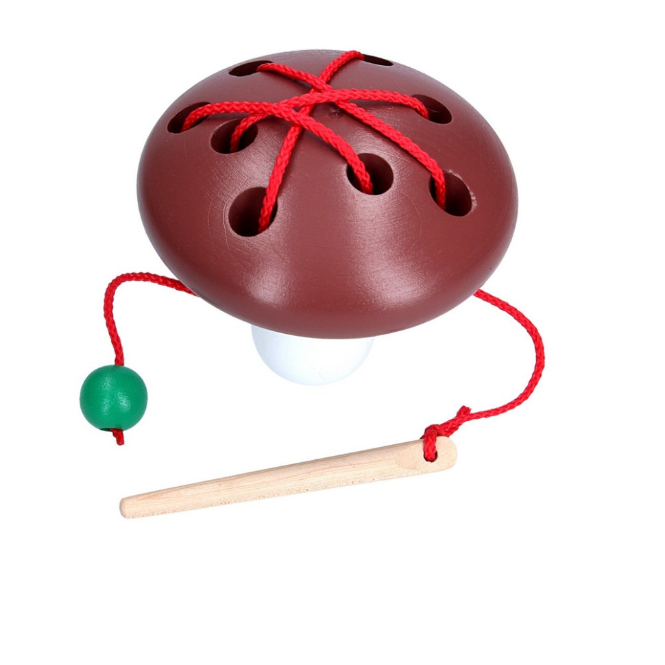 Дитяча дерев'яна шнурівка 