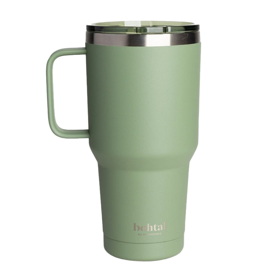 Термостакан (изолированная чашка) Bohtal Tumbler SmartShake 11281901 Green 900 мл