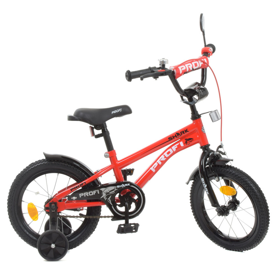 Велосипед дитячий PROF1 Y14211-1 14 дюймів, червоний по цене 2 979 грн.