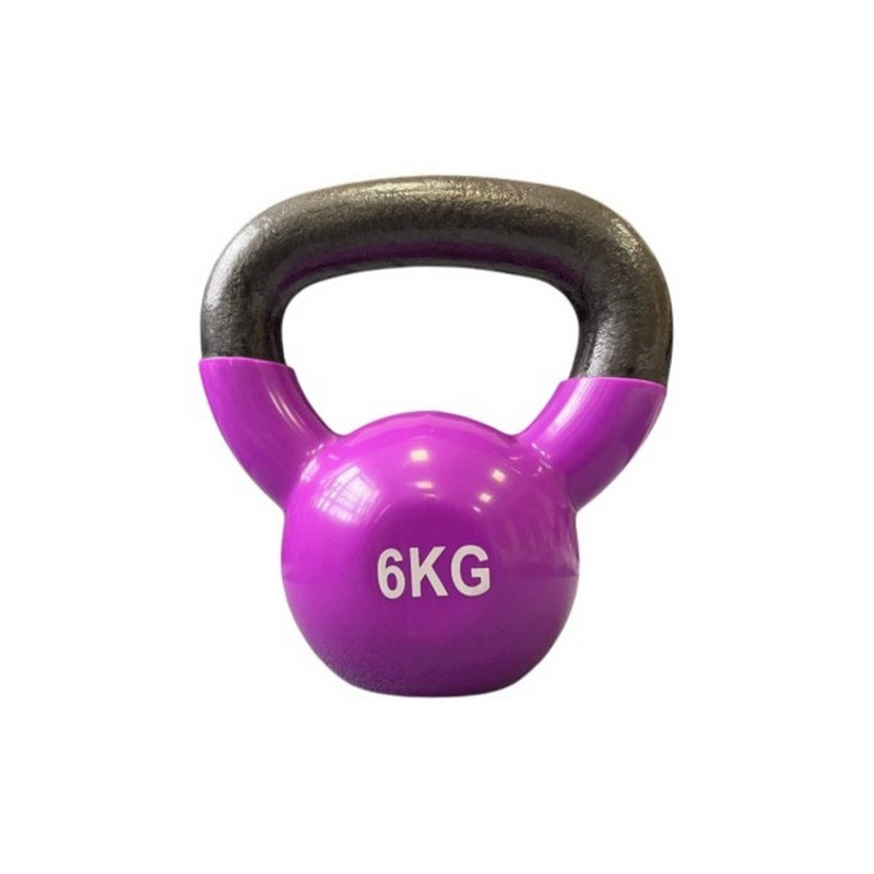 Гиря чавунна з вініловим покриттям FF51F1A-6kg Generation Fitness 522872FS 6 кг
