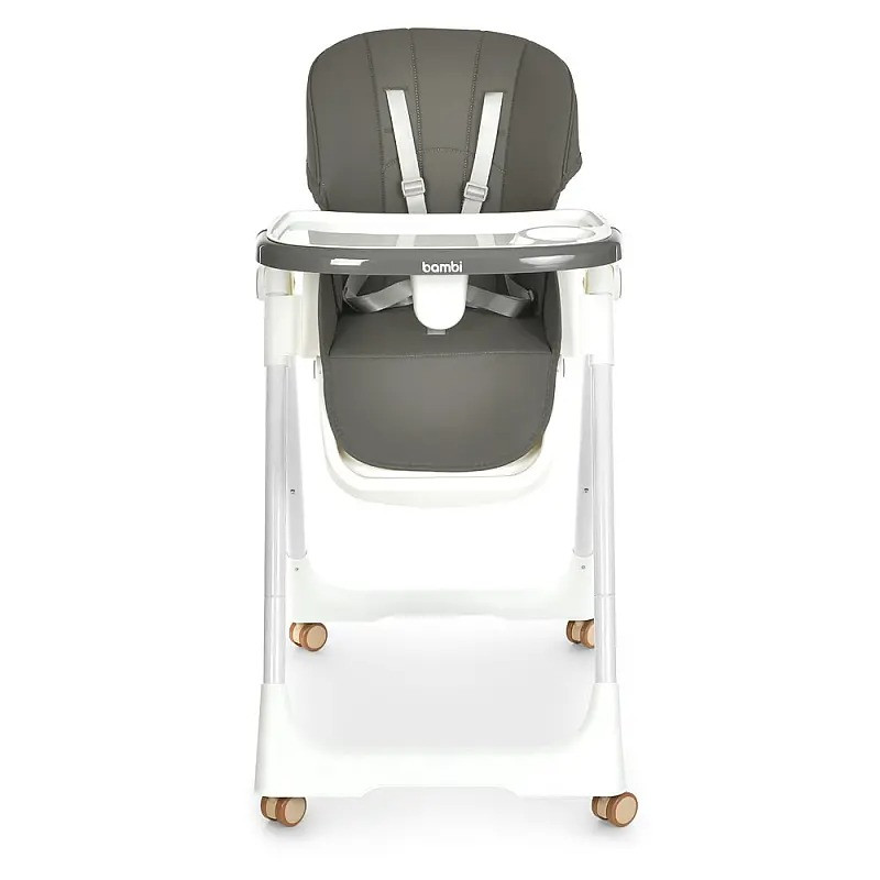 Стульчик для кормления Bambi M 5673 Gray, до 30 кг, серый