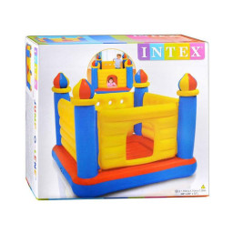 Надувний батут Intex 48259 «Замок», 175x175x135 см