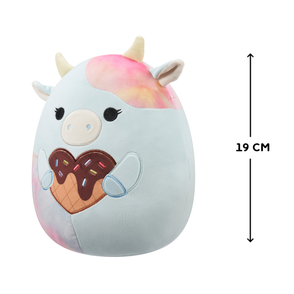 Мягкая игрушка Коровка Каедия Squishmallows SQVA00861, 19 см