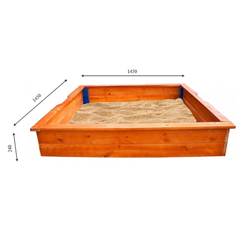 Дитяча пісочниця-25 SportBaby 145х145х20 см