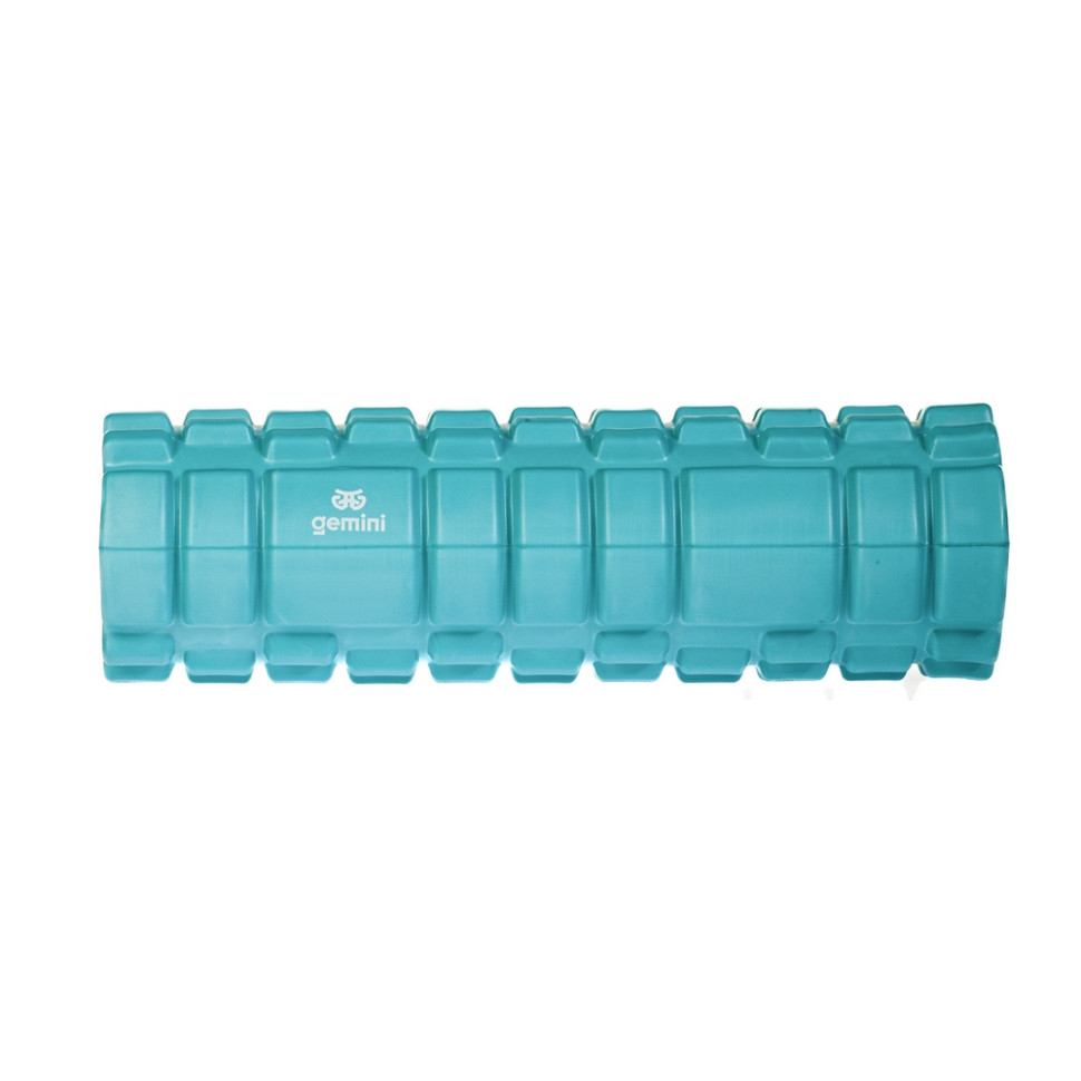 Роллер для занятий йогой и пилатесом Gemini Sport GY-1999CYAN 30х9,5 см
