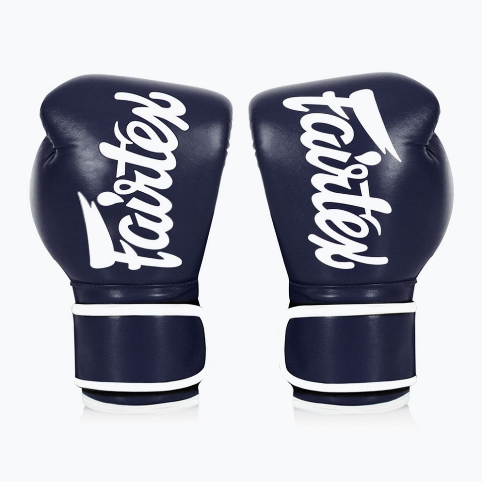 Боксерські рукавиці BGV14 Fairtex BGV14_14oz_Blue 14 унцій (бинти в комплекті)
