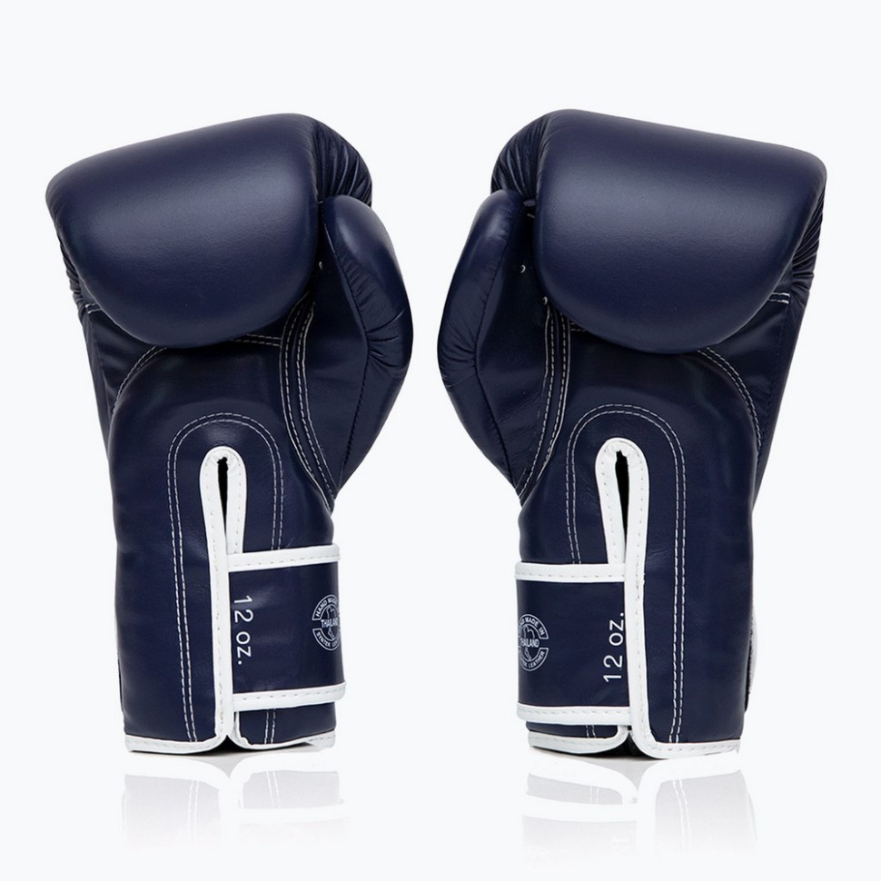 Боксерські рукавиці BGV14 Fairtex BGV14_14oz_Blue 14 унцій (бинти в комплекті)