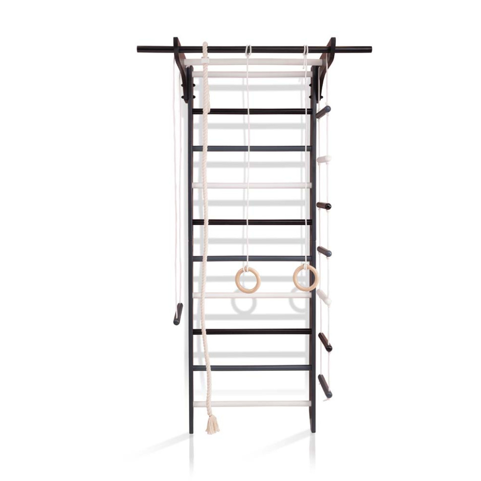 Спортивний куточок SportBaby 6-Lux 1-240 турнік, канат, кільця