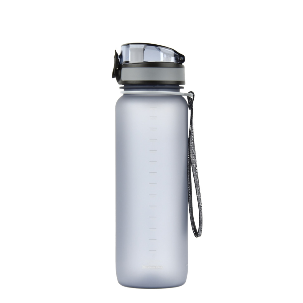 Пляшка для води UZSPACE 3056(Grey) 1500 мл, сіра