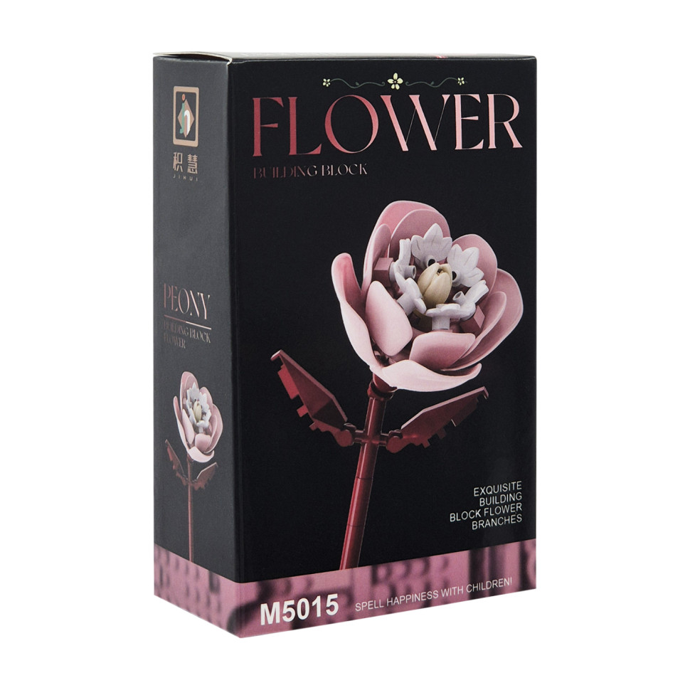 Конструктор детский Flower Bambi M5026-15 элементы для создания стебля и лепестков