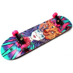 Скейтборд Skateboard Girl and Tiger Fish 1561005642 до 90 кг