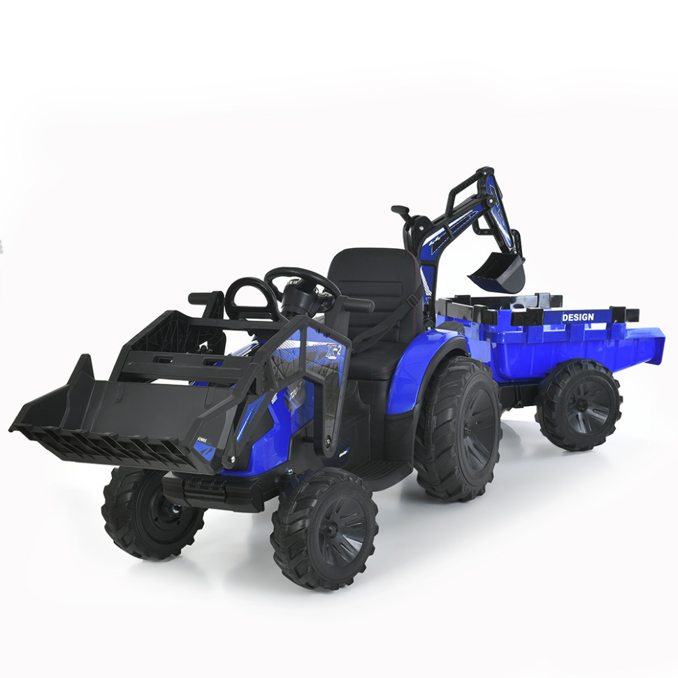 Детский электромобиль Трактор Bambi Racer M 4847EBLR-4(24V), до 30 кг