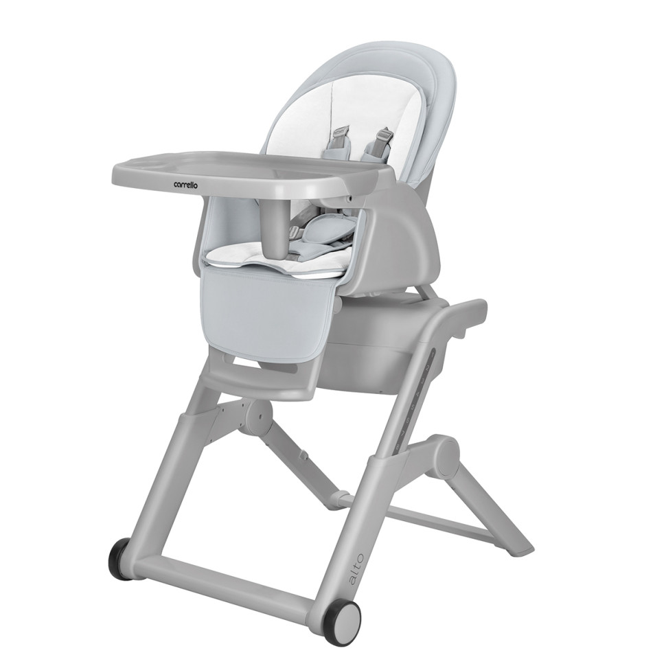 Детский стул для кормления Alto Carrello CRL-10307 Chrome Grey 