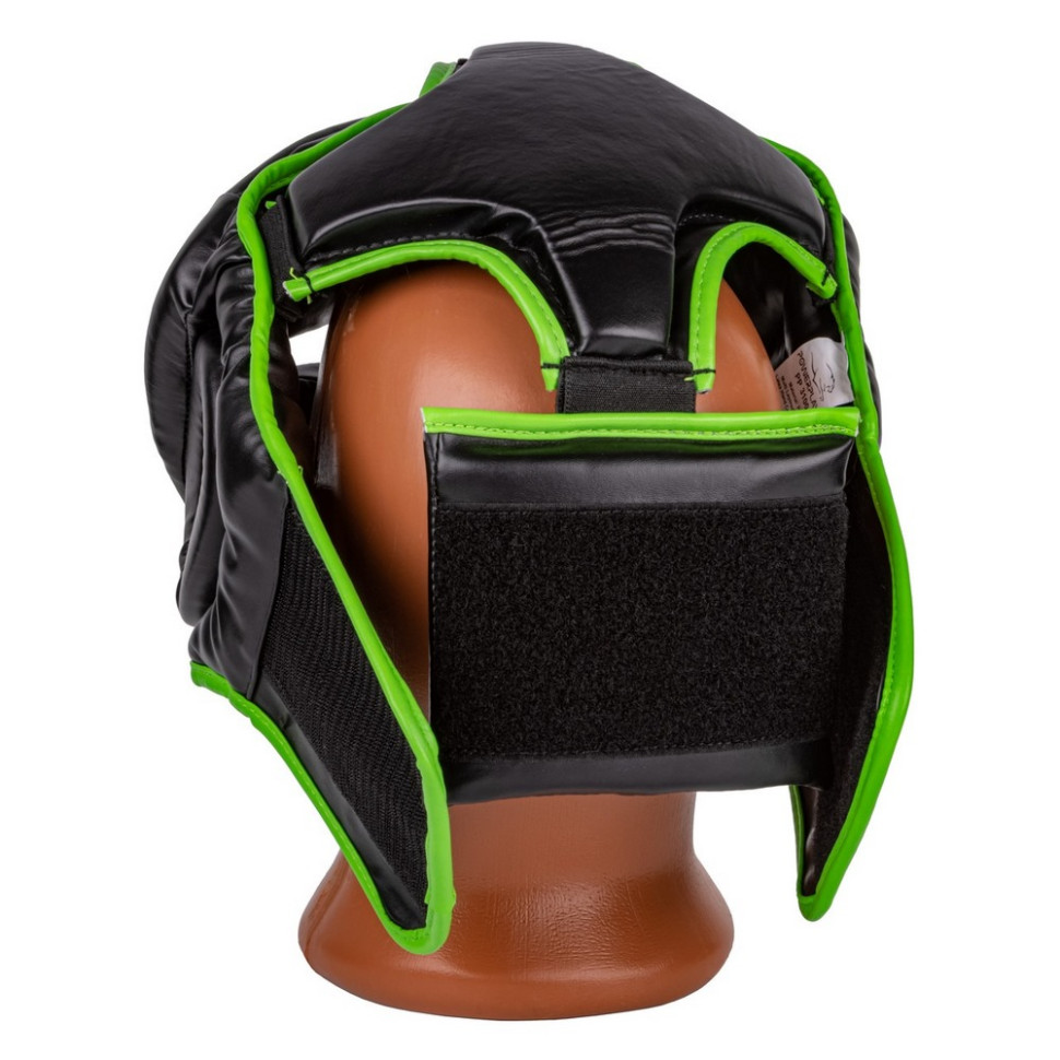 Боксерський шолом тренувальний PowerPlay PP_3100_XS_Black/Green, XS