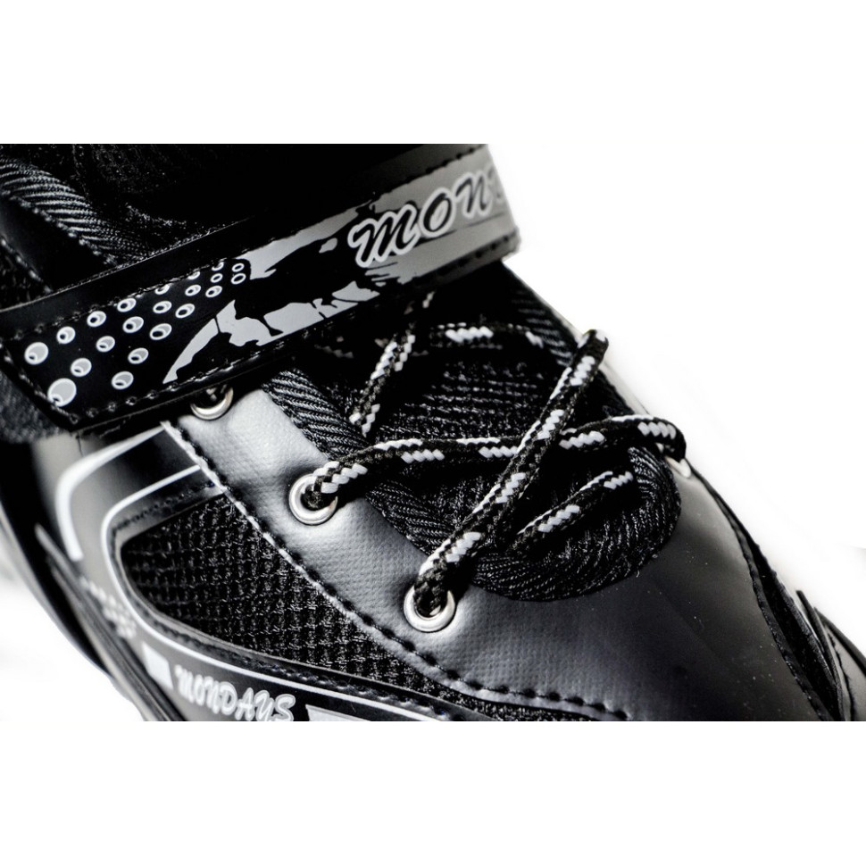 Дитячі розсувні ролики Happy Bambi 692937574 Black XL, розмір 43-46