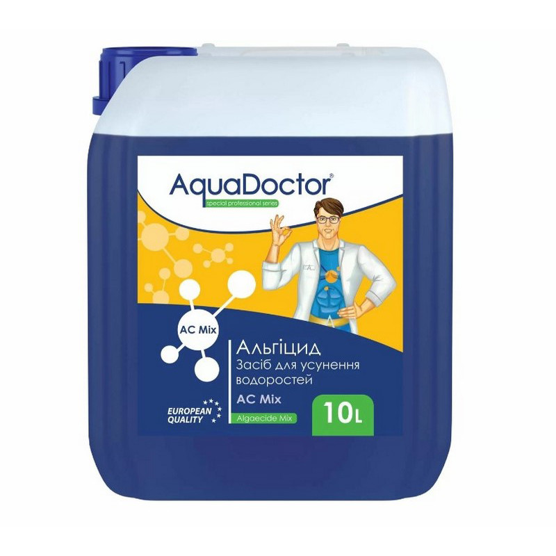 Средство для устранения водорослей Альгицид AC Mix AquaDoctor 21870AD 10 л