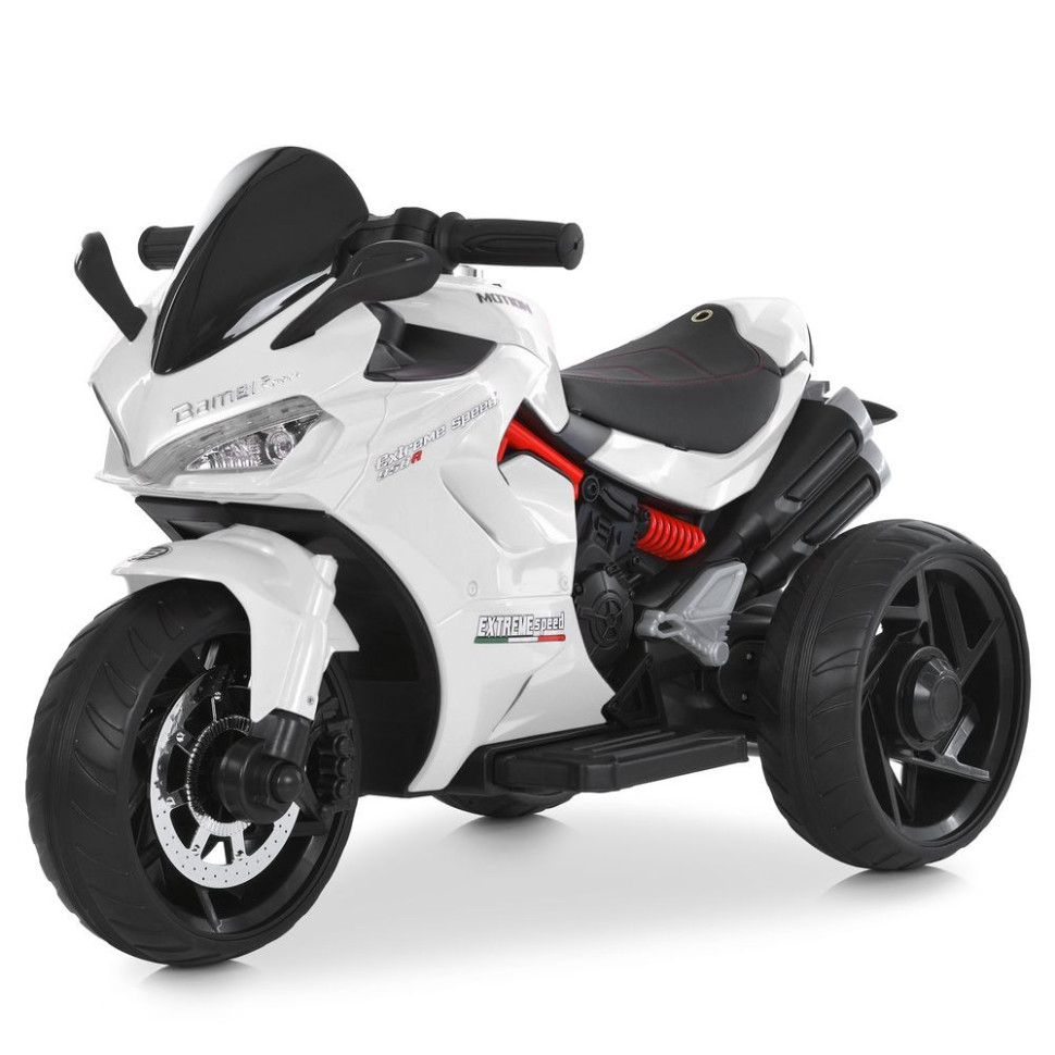 Дитячий електромобіль Мотоцикл Bambi Racer M 6266EL-1 до 30 кг