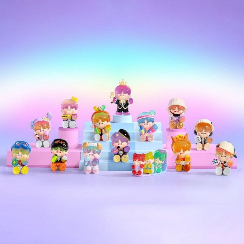 Іграшка-сюрприз з колекційною фігуркою Pino jelly POP MART PGSP-01 серія Star Project