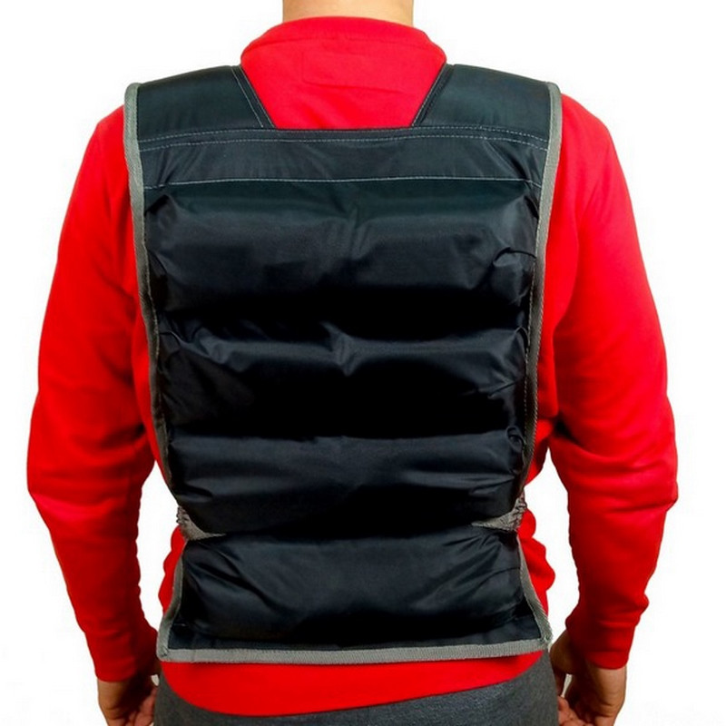 Жилет утяжелительный EasyFit EF-VST-20 черный 20 кг