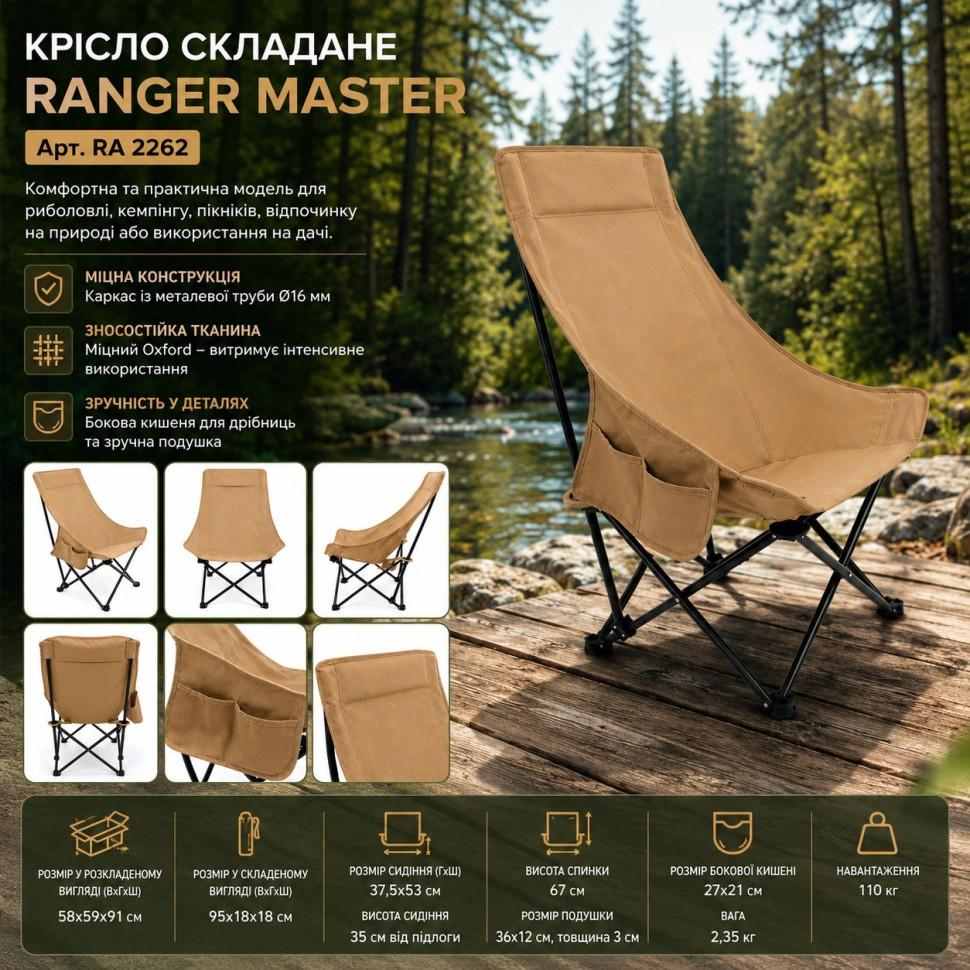 Кресло складное