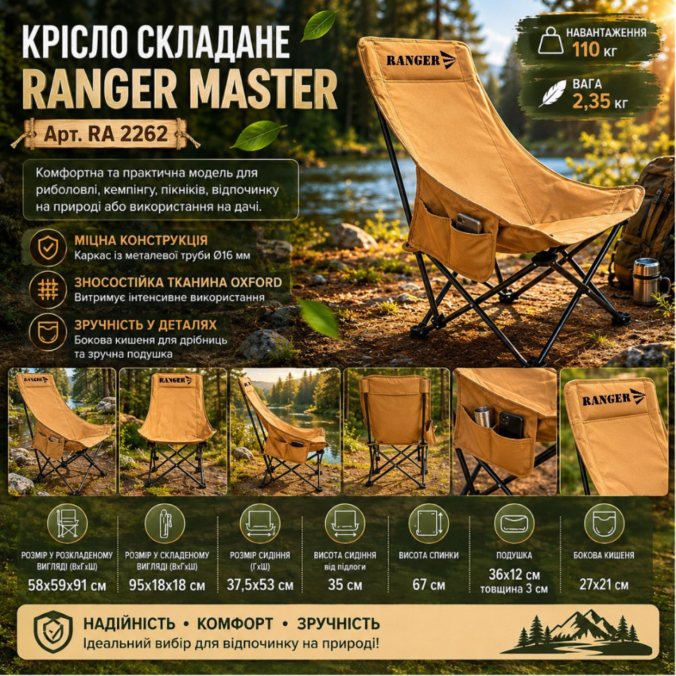 Кресло складное