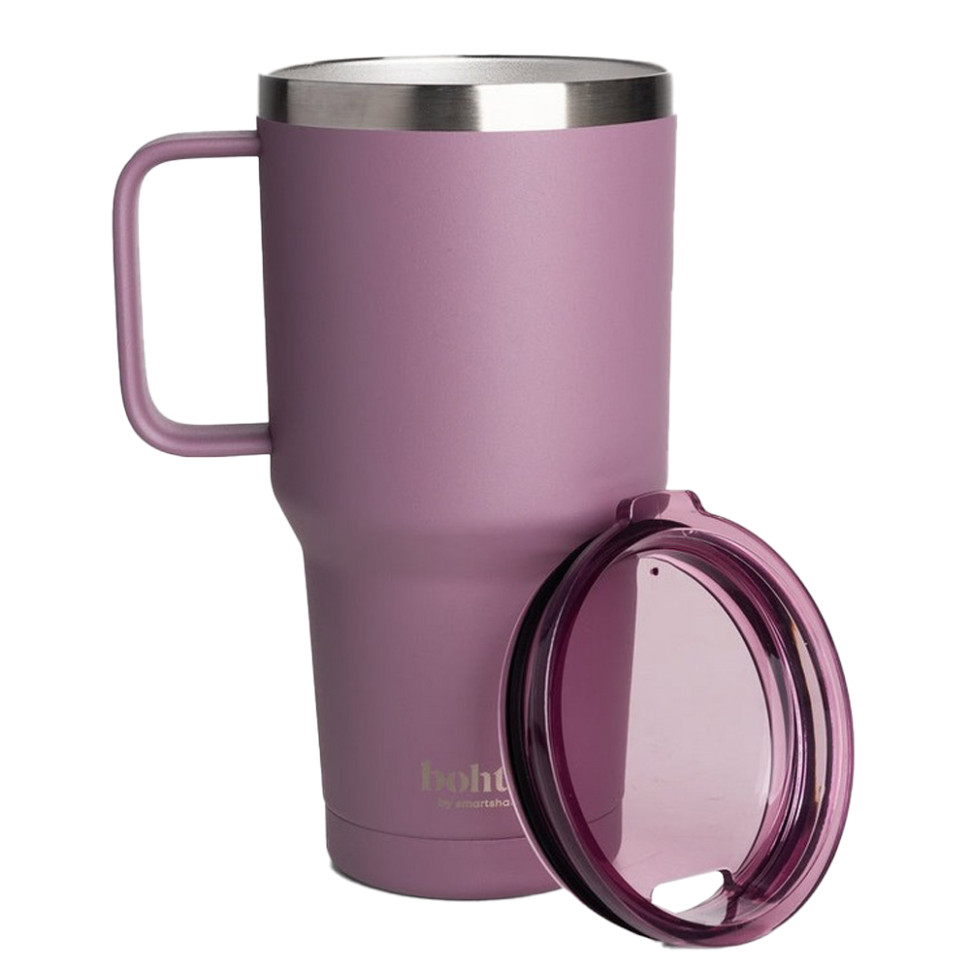 Термостакан (изолированная чашка) Bohtal Tumbler SmartShake 11290001 Plum 900 мл