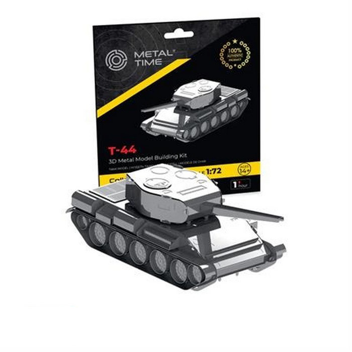 Збірна колекційна модель Танк T-44 Metal Time MT072