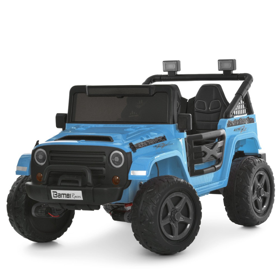 Дитячий електромобіль Джип Bambi Racer M 6287EBLR-4(24V) до 30 кг
