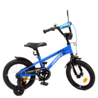 Велосипед дитячий PROF1 Y14212-1 14 дюймів, синій