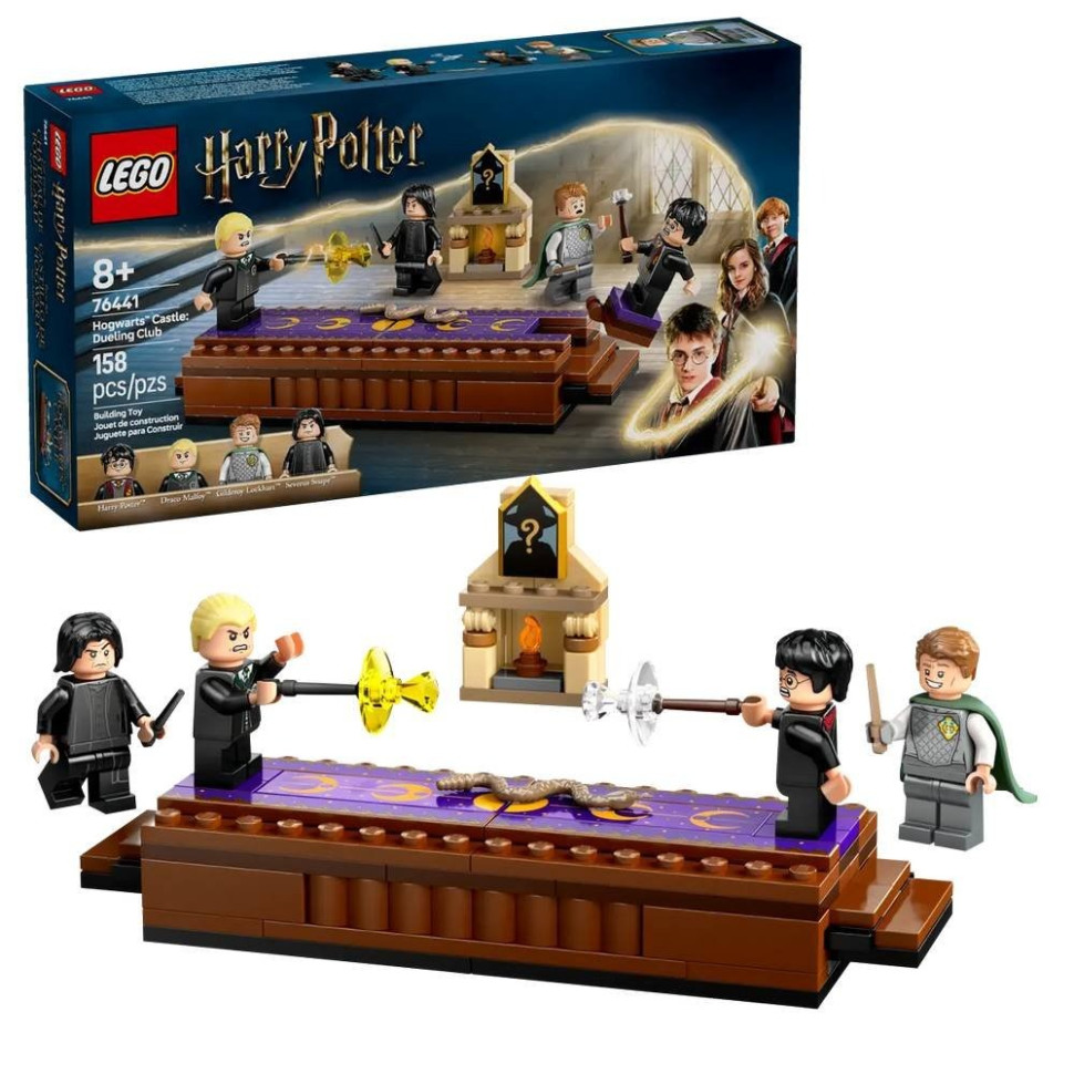 Конструктор Замок Хогвартс дуэльный клуб LEGO 76441, 158 деталей