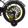 Велосипед дитячий PROF1 Y1643 16 дюймів, чорний 