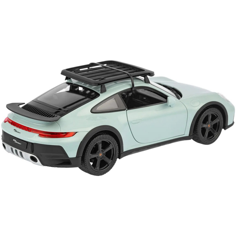 Машинка на радиоуправлении Porsche 911 Dakar Standard Version Rastar 10136 green, масштаб 1:14 