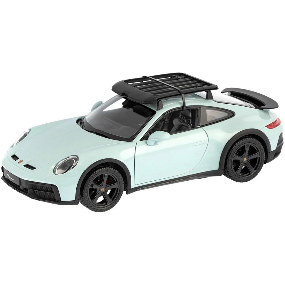 Машинка на радиоуправлении Porsche 911 Dakar Standard Version Rastar 10136 green, масштаб 1:14 