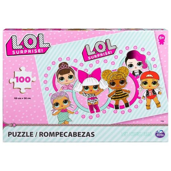 Детский пазл L.O.L. Surprise Spin Master SM98343/6052480, 100 элементов
