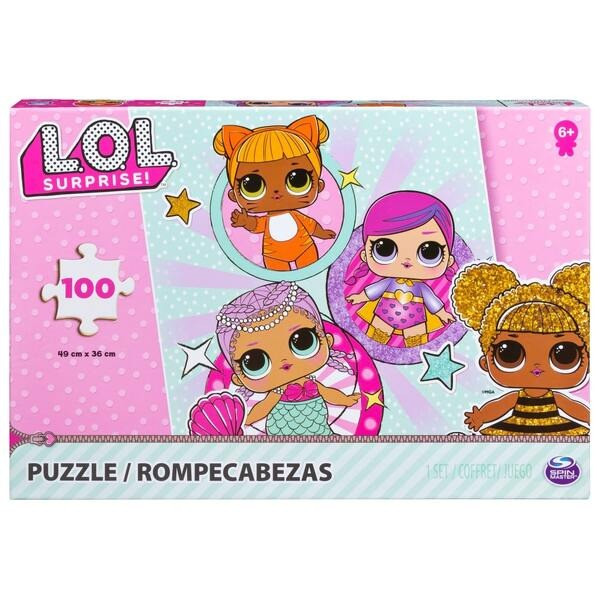 Детский пазл L.O.L. Surprise Spin Master SM98343/6052480, 100 элементов