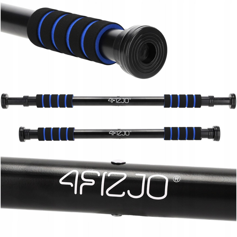 Турник раздвижной Basic 4FIZJO P-5905973402705 Black/Blue 61.5-100 см