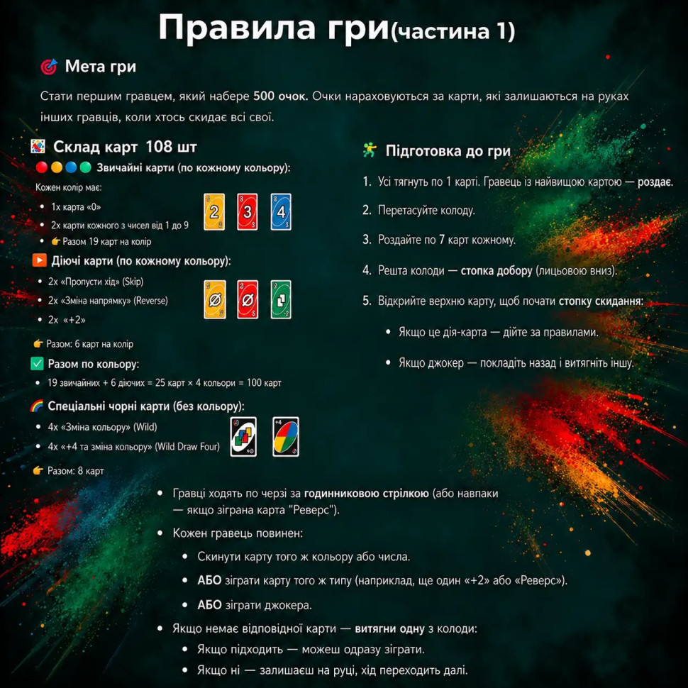 Настольная игра для детей и взрослых
