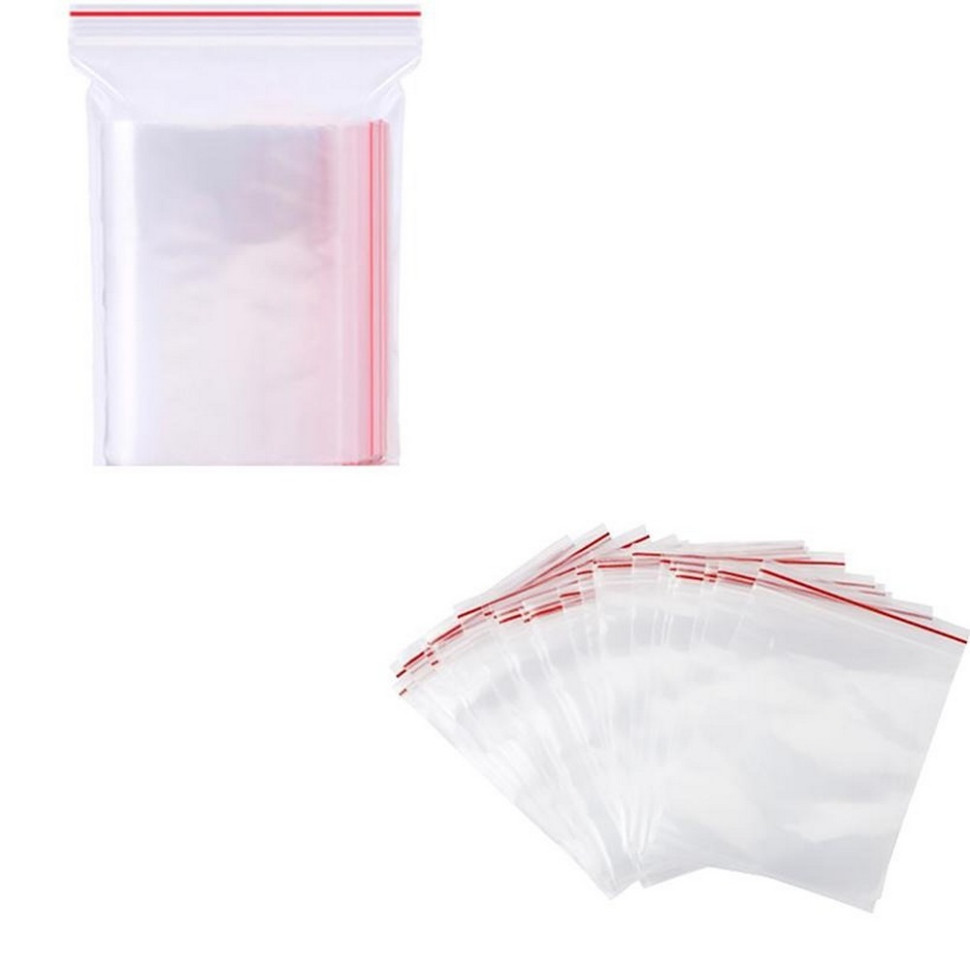 Пакети із замком Zip-Lock Bambi ZL-9_13 розмір 9х13 см 100 штук