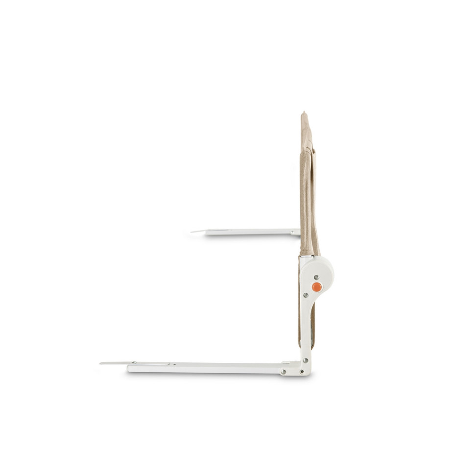 Защитный барьер для кровати LEXI PLUS MoMi AKCE00064 beige с карманом для аксессуаров