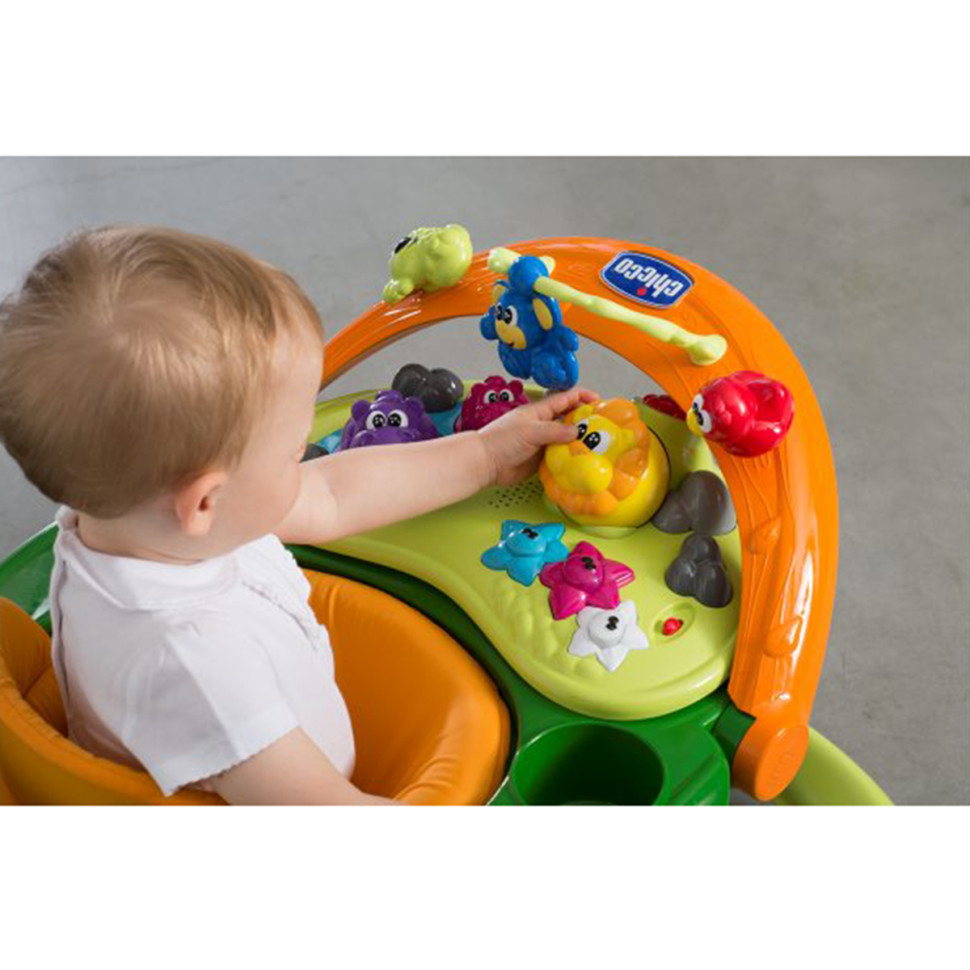 Детские ходунки Walky Talky Chicco 79540.32 со светом и музыкой 