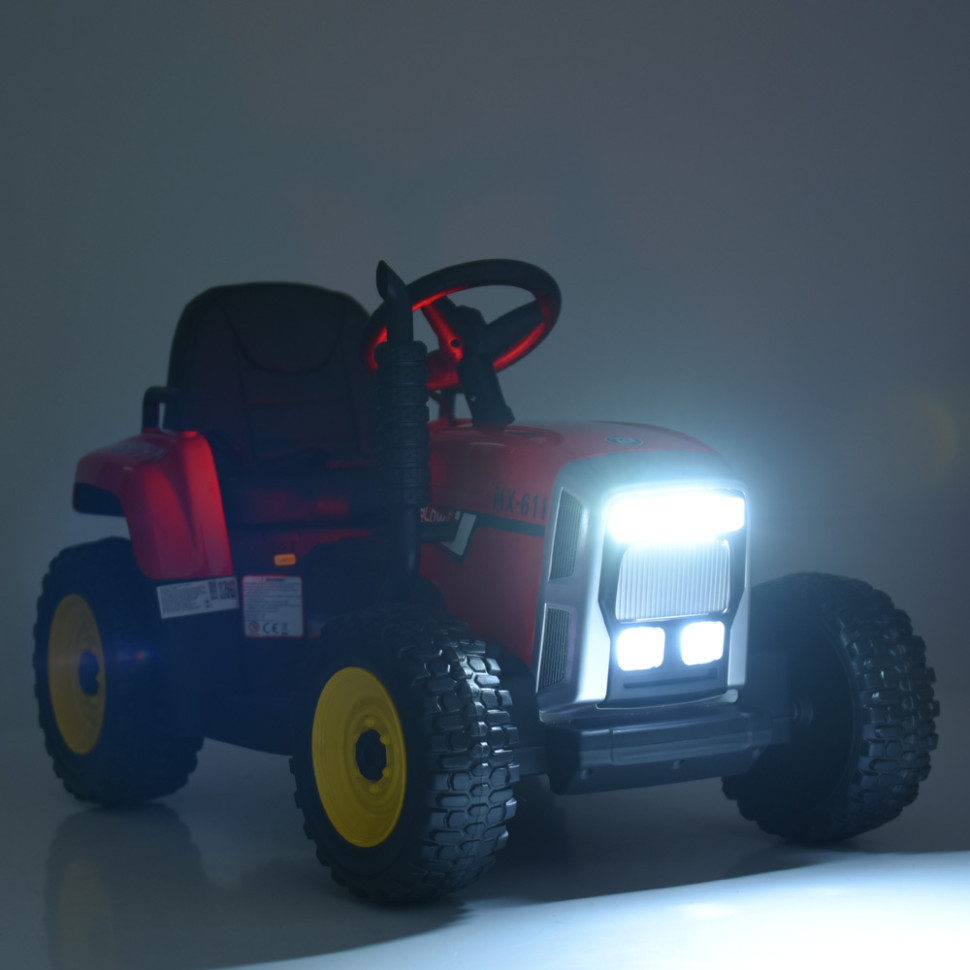 Электромобиль детский Трактор Bambi M 4479EBLR-3 до 30 кг