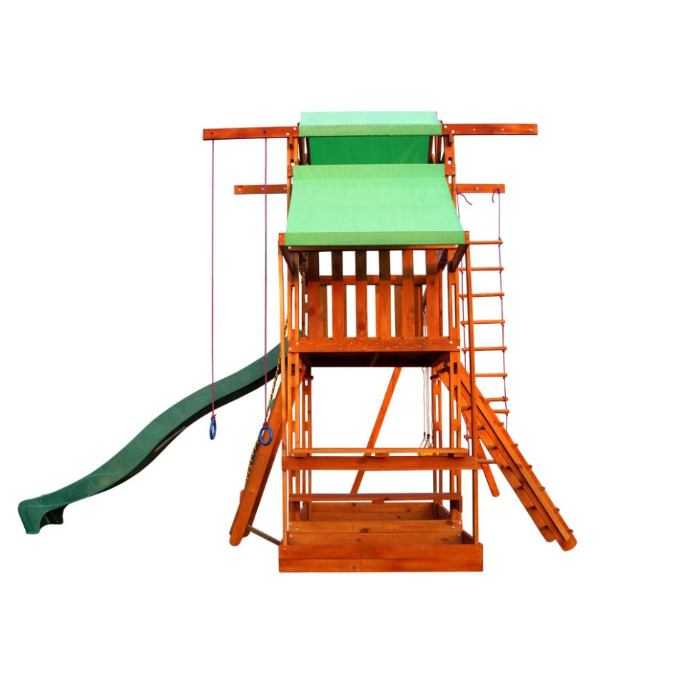 Дитячий ігровий комплекс для вулиці SportBaby Babyland-7 з пісочницею