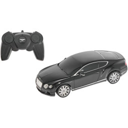 Машинка на радиоуправлении Bentley Continental GT speed Rastar 48600 black 1:24 