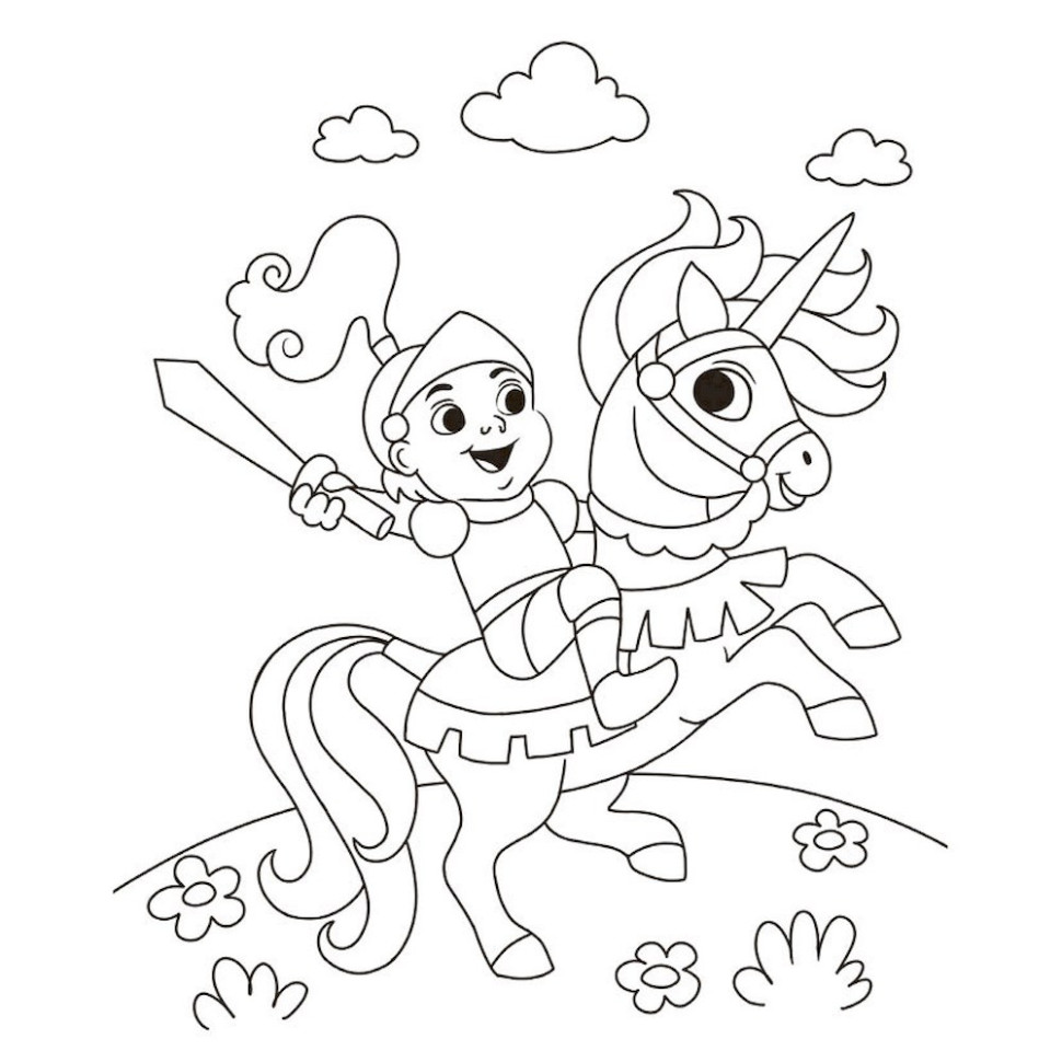 Дитяча водна розмальовка 