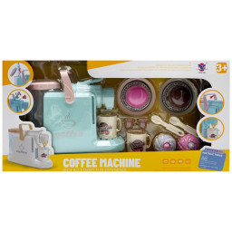 Детская бытовая техника "Кофемашина" Bambi XS-25097(Turquoise) световые и звуковые эффекты
