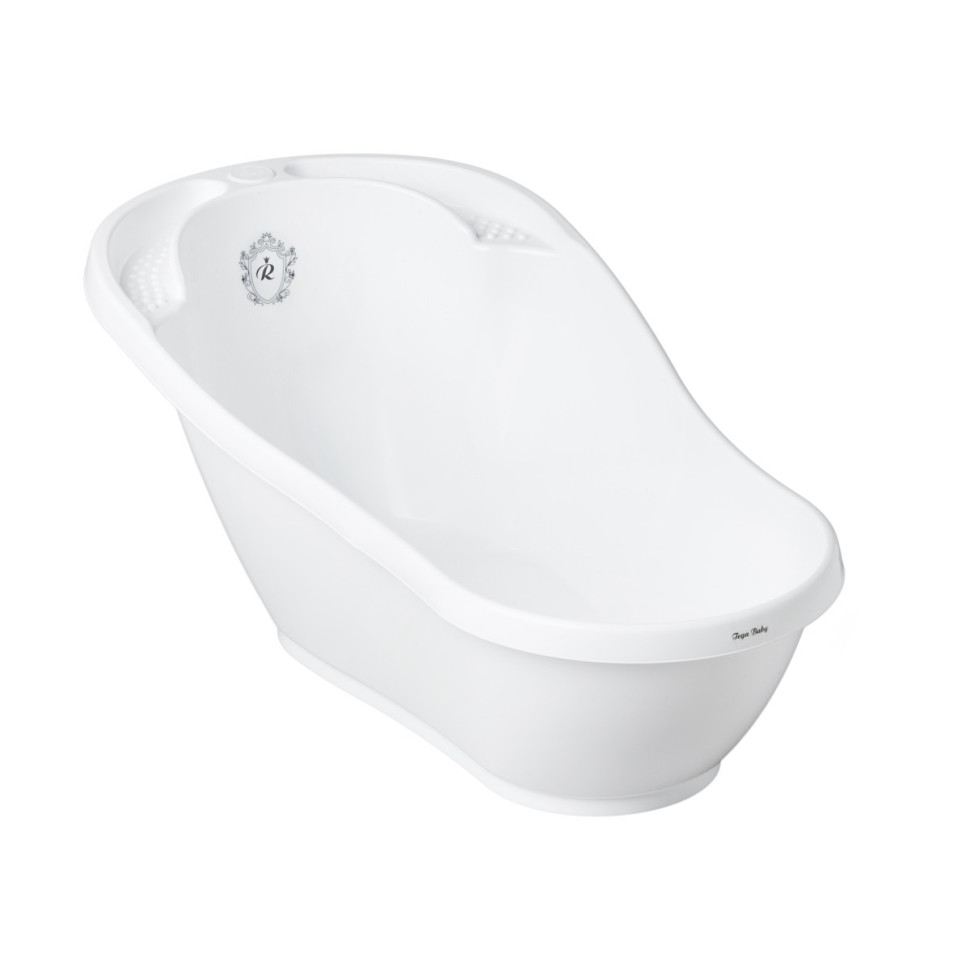 Ванночка для детей Royal baby Tega Baby RL-004-103-C со сливом, белый 92 см