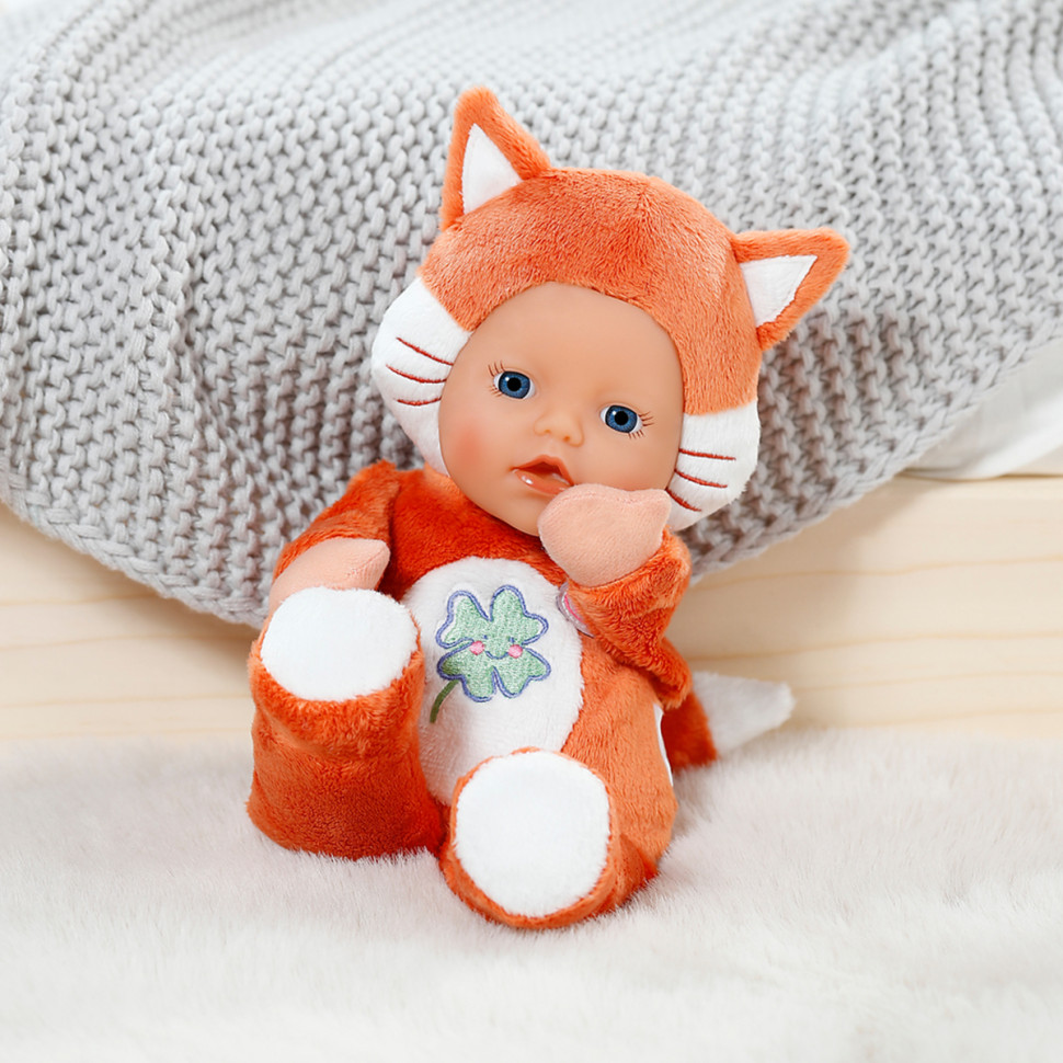 Мягконабивная кукла Лисенок BABY born 836606 серии 
