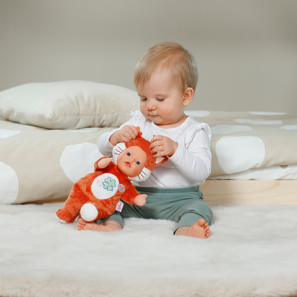 Мягконабивная кукла Лисенок BABY born 836606 серии 