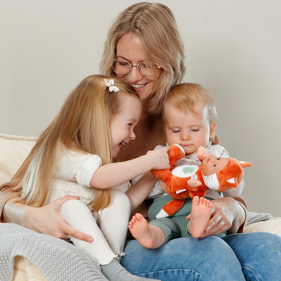 Мягконабивная кукла Лисенок BABY born 836606 серии 
